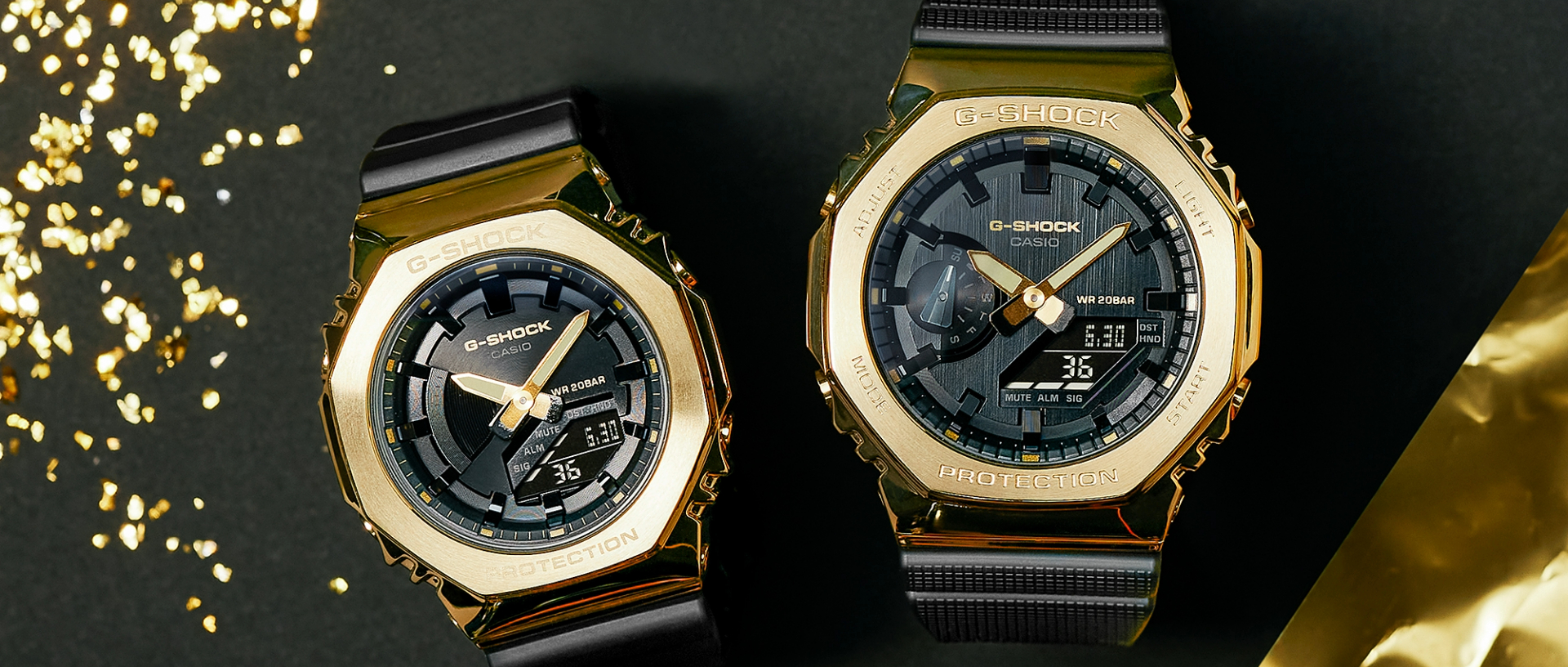 ゴールド腕時計コレクション：金の魅力を腕に | CASIO - In Stock Only