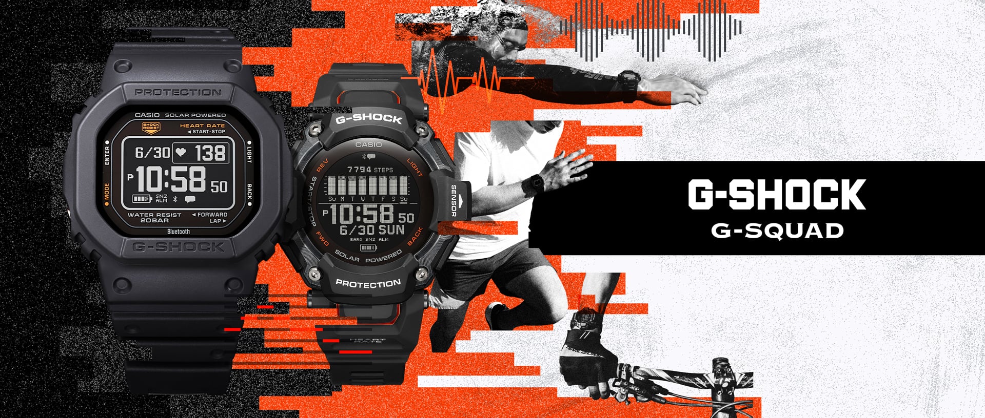 G-SHOCK - G-SQUADシリーズ | CASIO