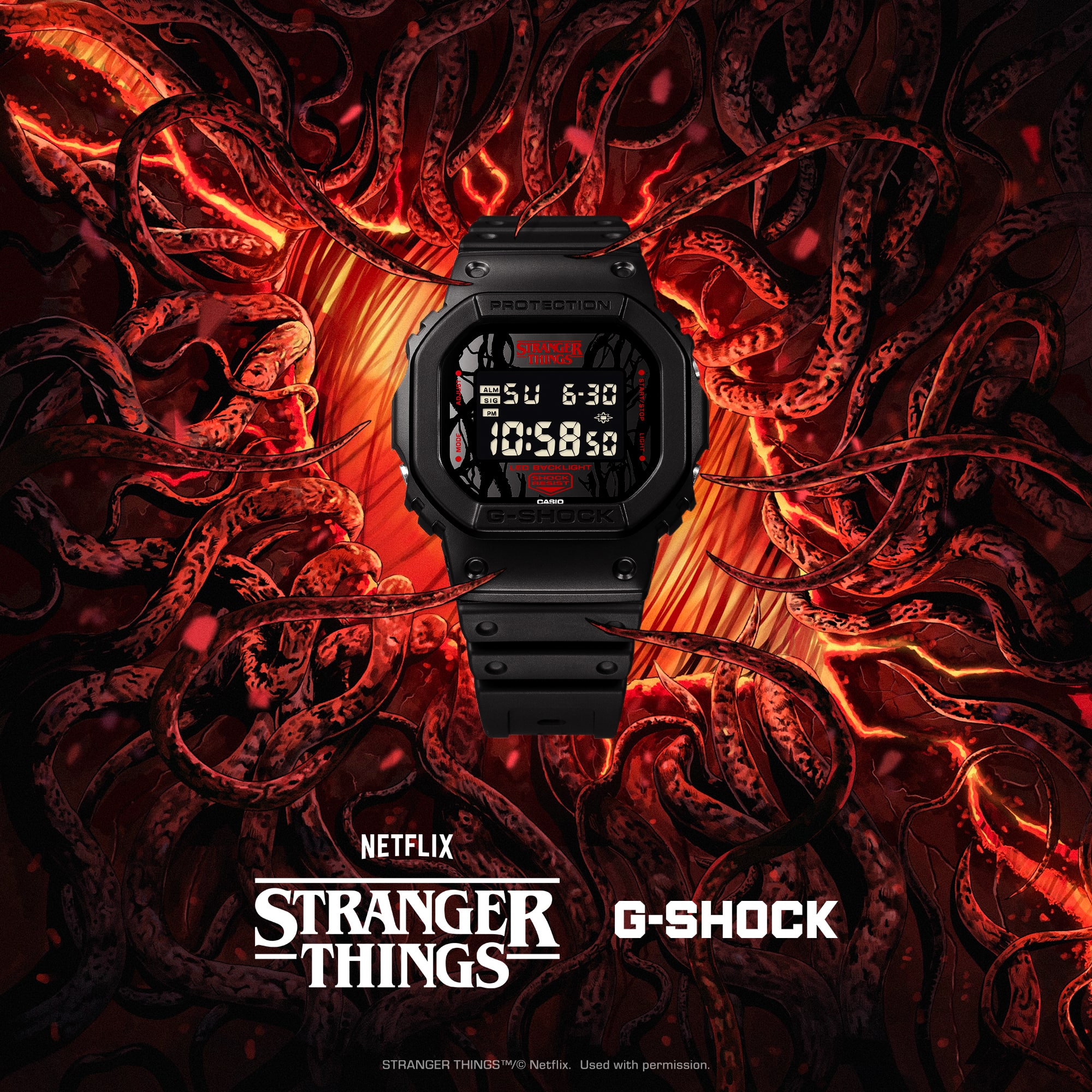 Stranger Things“ Second collaboration model | CASIO