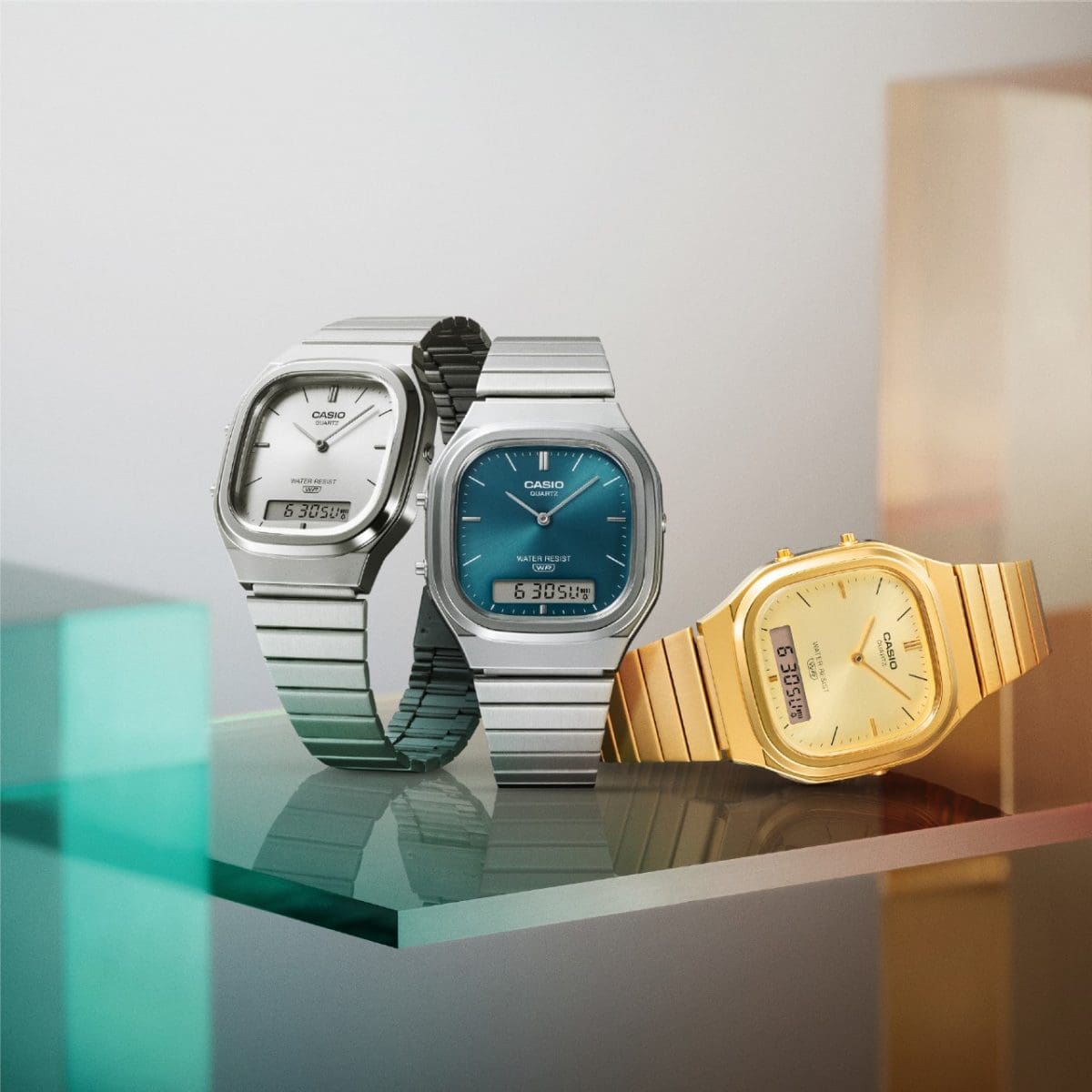 AQ-240EG-9A | CASIO VINTAGE Gold | CASIO CANADA