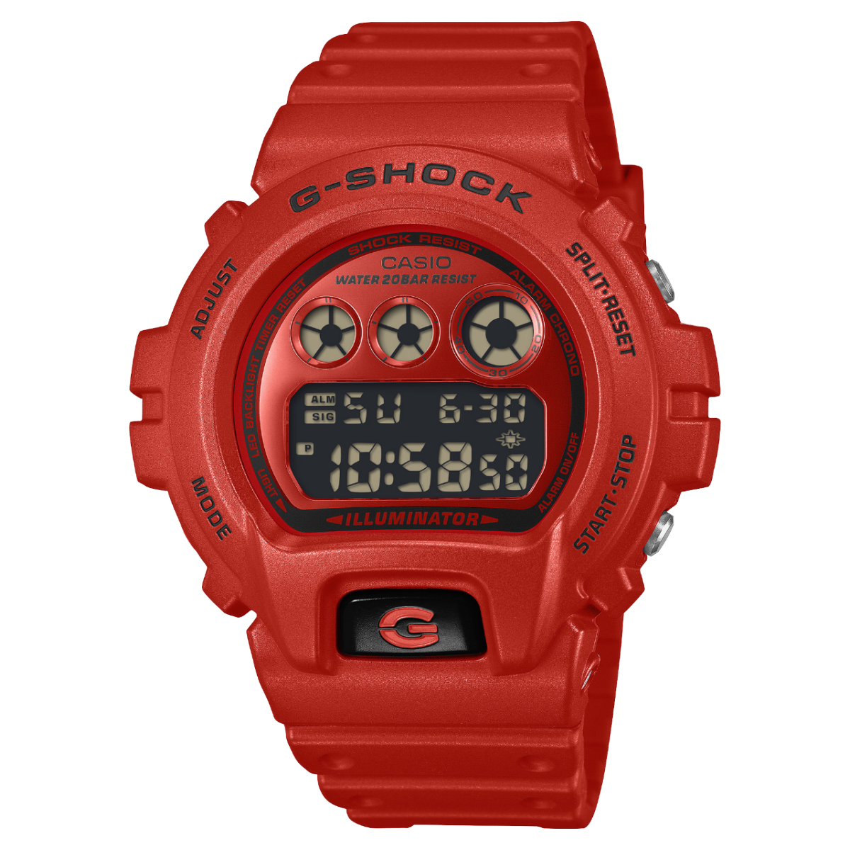 DW-6900RRB-4 | G-SHOCK DIGITAL Red | CASIO CANADA