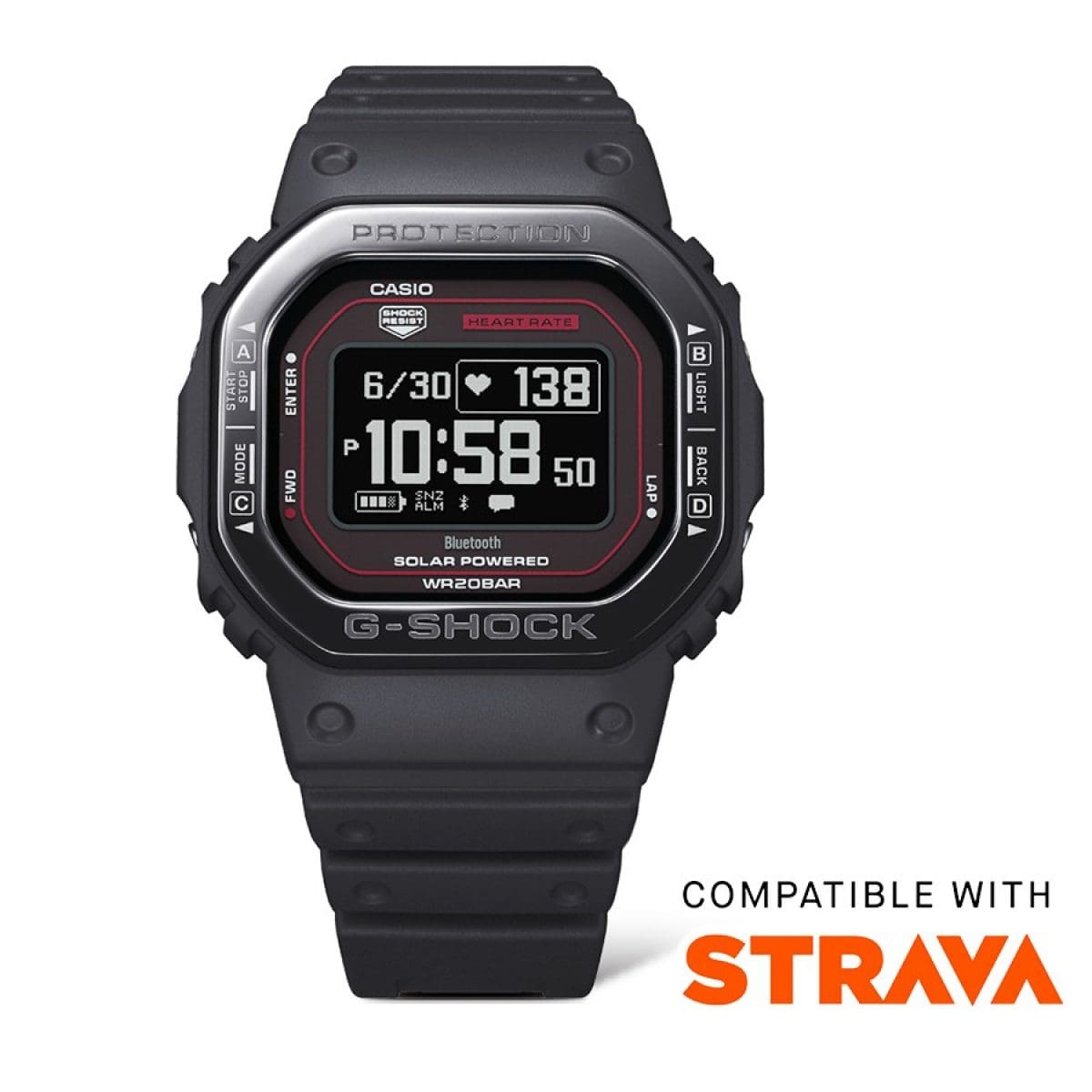 DW-H5600MB-1A4 | G-SHOCK G-SQUAD Black | CASIO CANADA