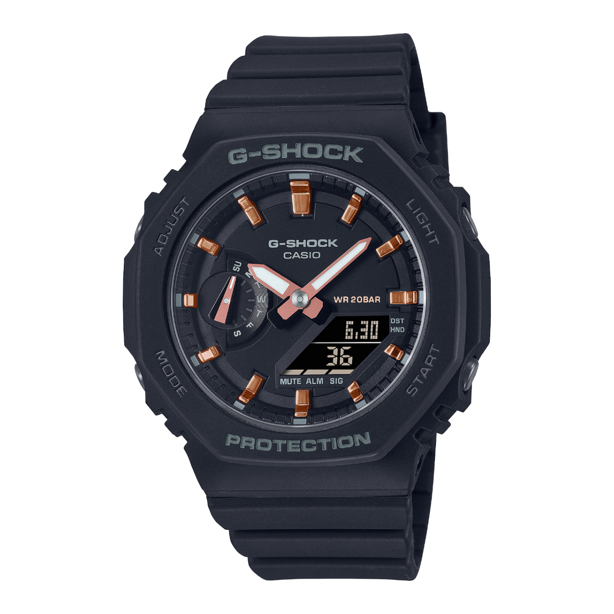 GMA-S2100-1A | G-SHOCK ANALOG-DIGITAL Black | CASIO CANADA