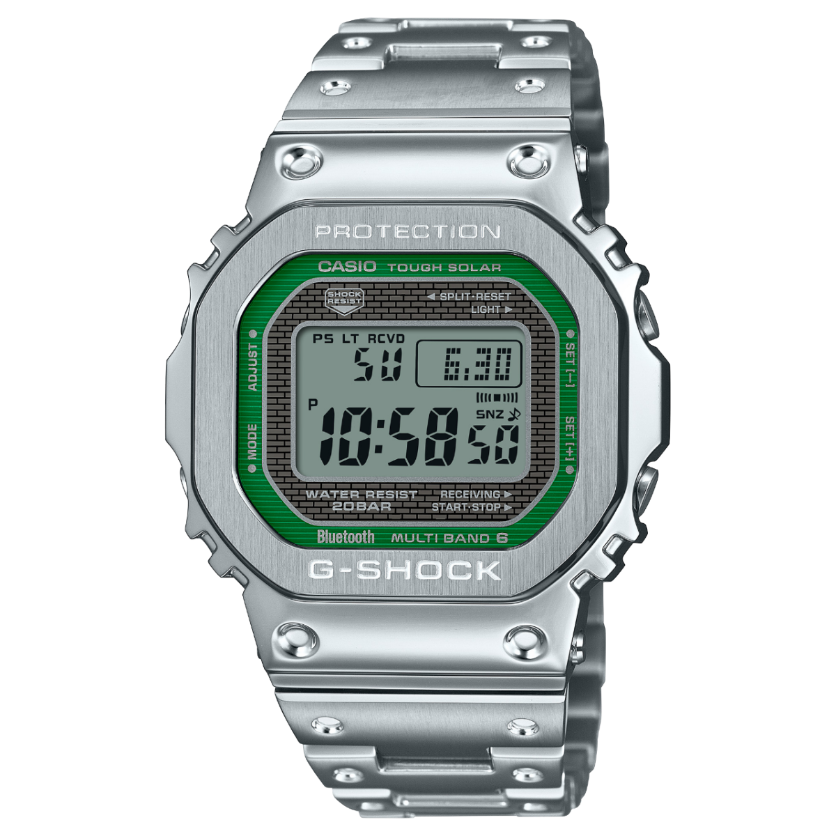 GMW-B5000D-3 | G-SHOCK FULL METAL Silver | CASIO CANADA