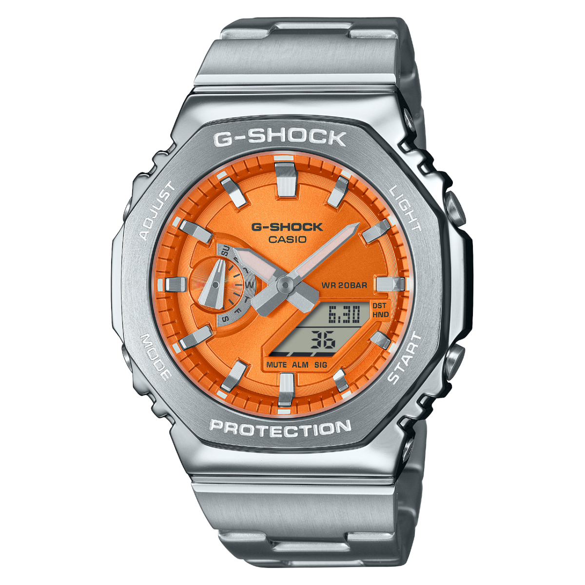 GM-2110D-4A | G-SHOCK G-STEEL Silver | CASIO CANADA