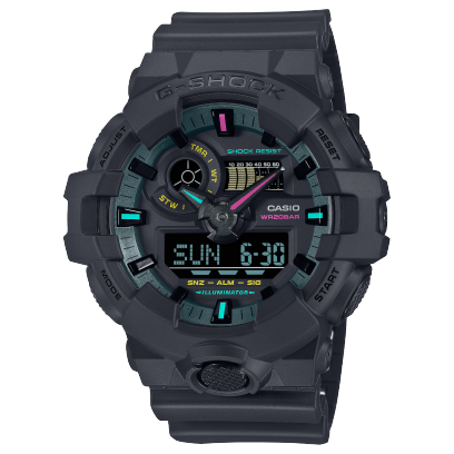 GA-700MF-1A | G-SHOCK ANALOG-DIGITAL Black | CASIO CANADA