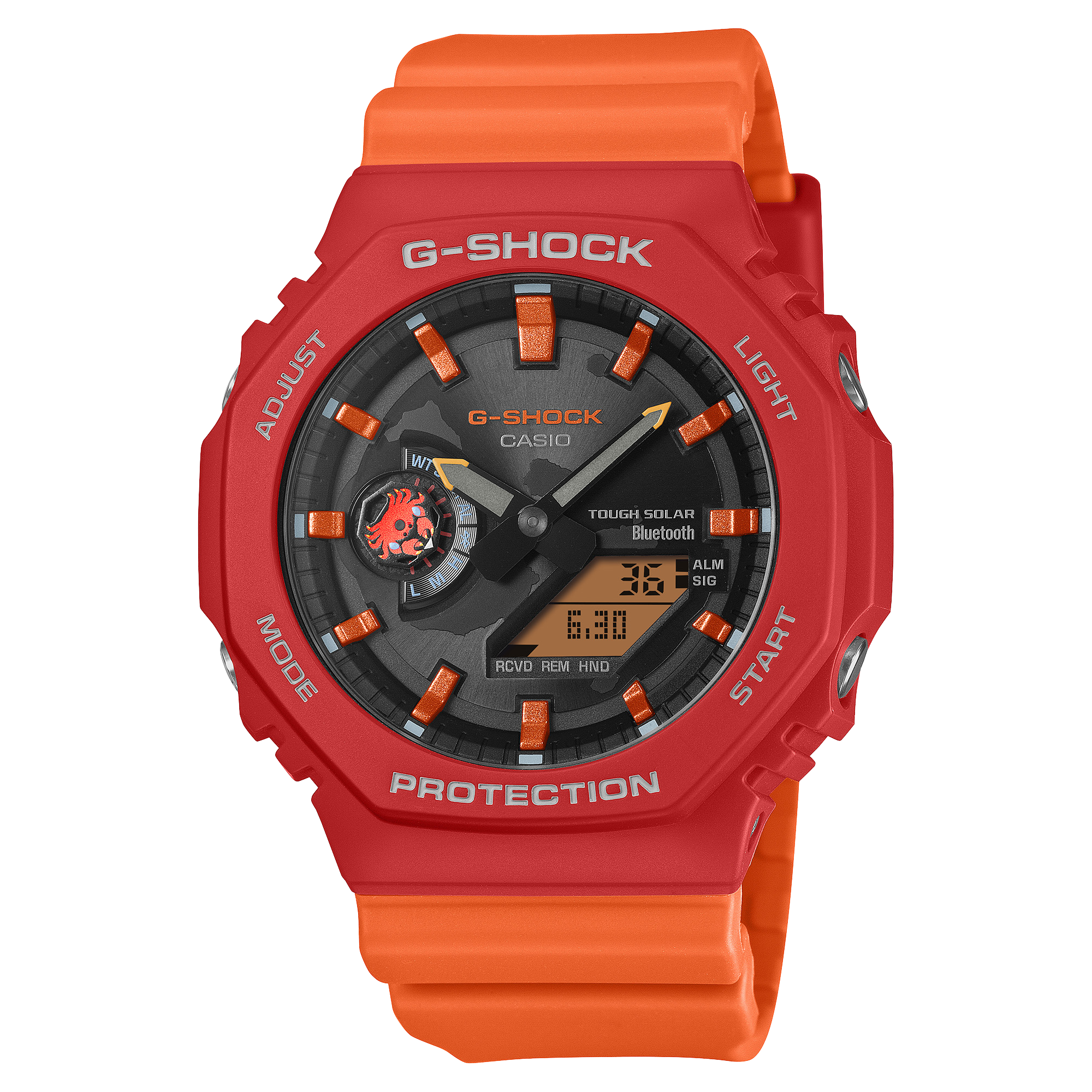 GA-B2100DF-4A | G-SHOCK ANALOG-DIGITAL Orange | CASIO CANADA