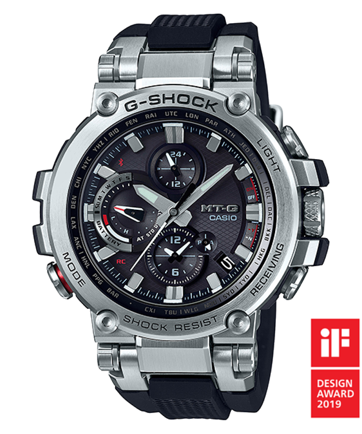 MTGB1000-1A | Silver MT-G Watch - G-SHOCK | CASIO