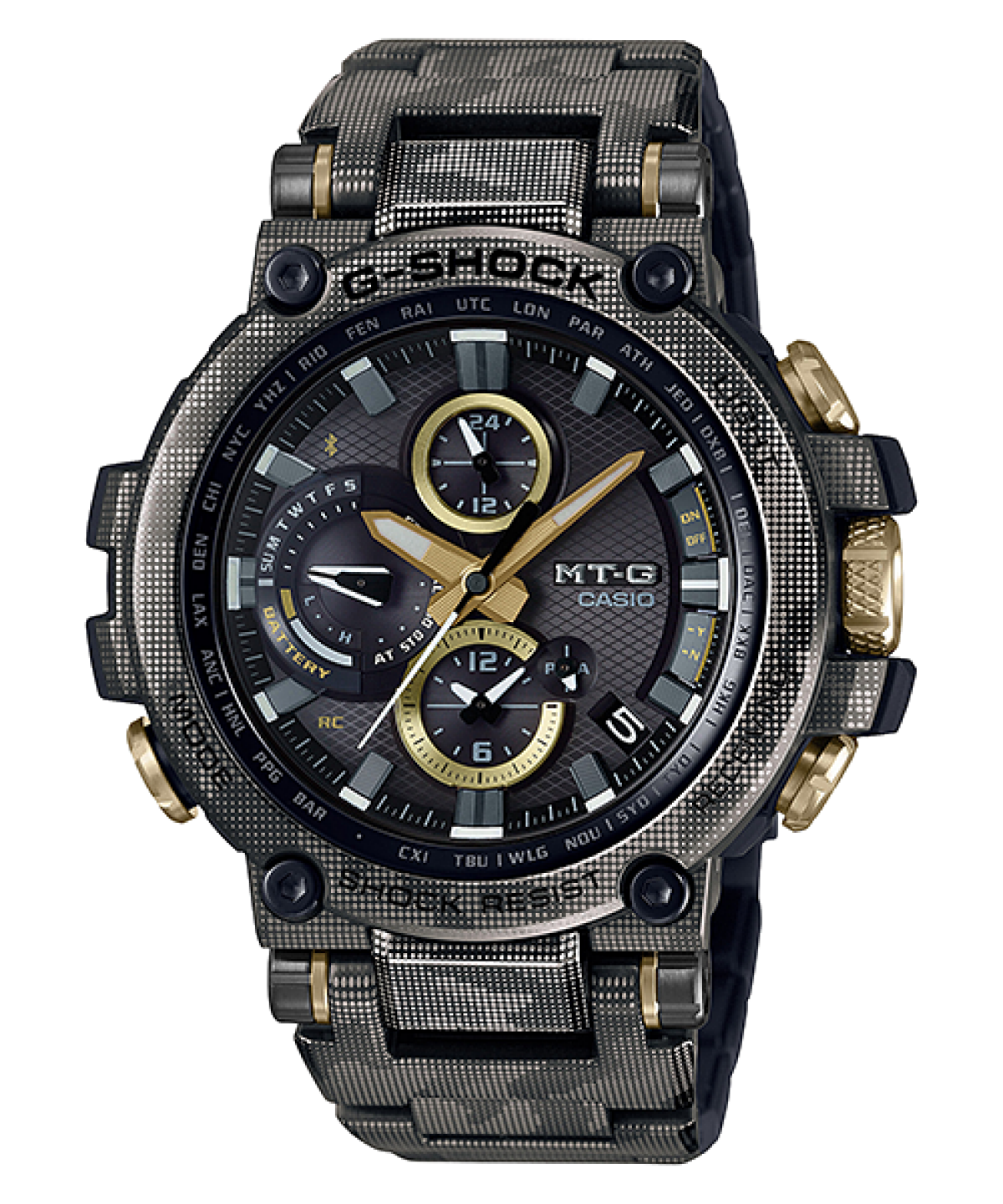 MTGB1000DCM1 | G-SHOCK MT-G Black | CASIO