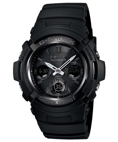 GAS100B-1A | Black Analog-Digital Men's Tough Solar Watch - G