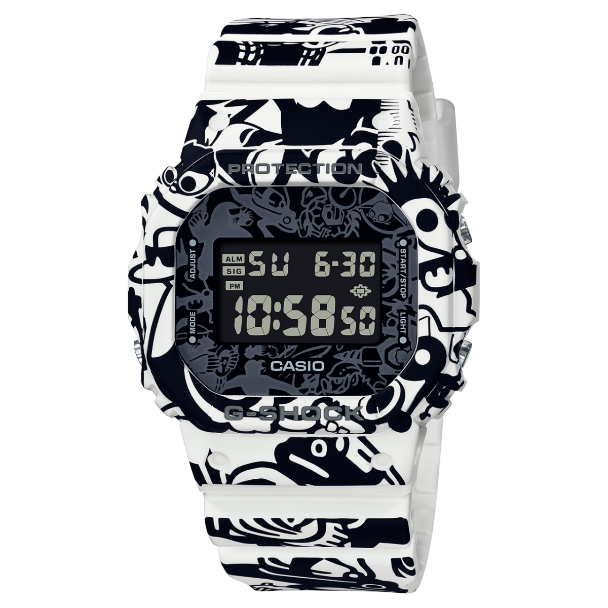 DW5600GU-7 | Black Digital Watch - G-SHOCK | CASIO
