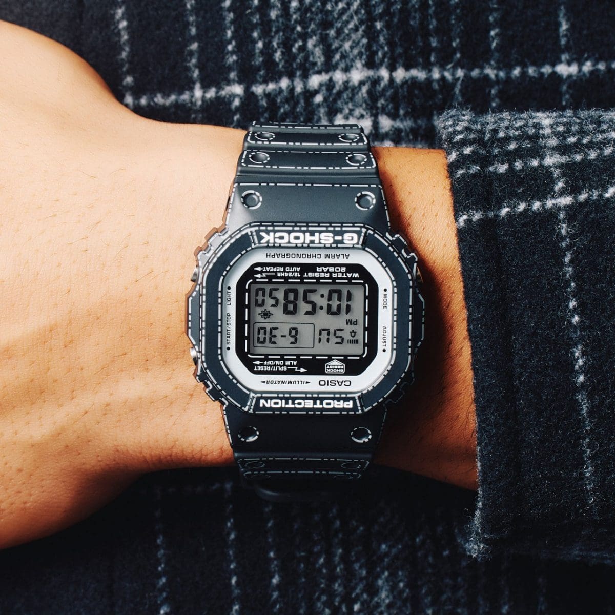 DW5600RGM-1 | G-SHOCK DIGITAL Black | CASIO