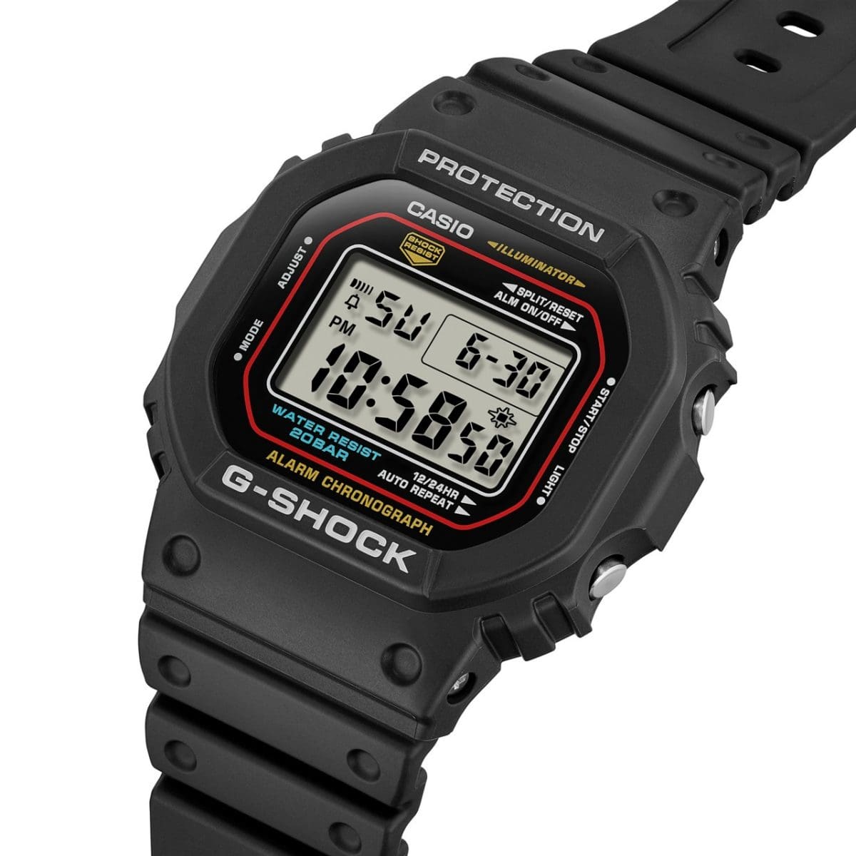 DW5600RL-1 | G-SHOCK DIGITAL Black | CASIO