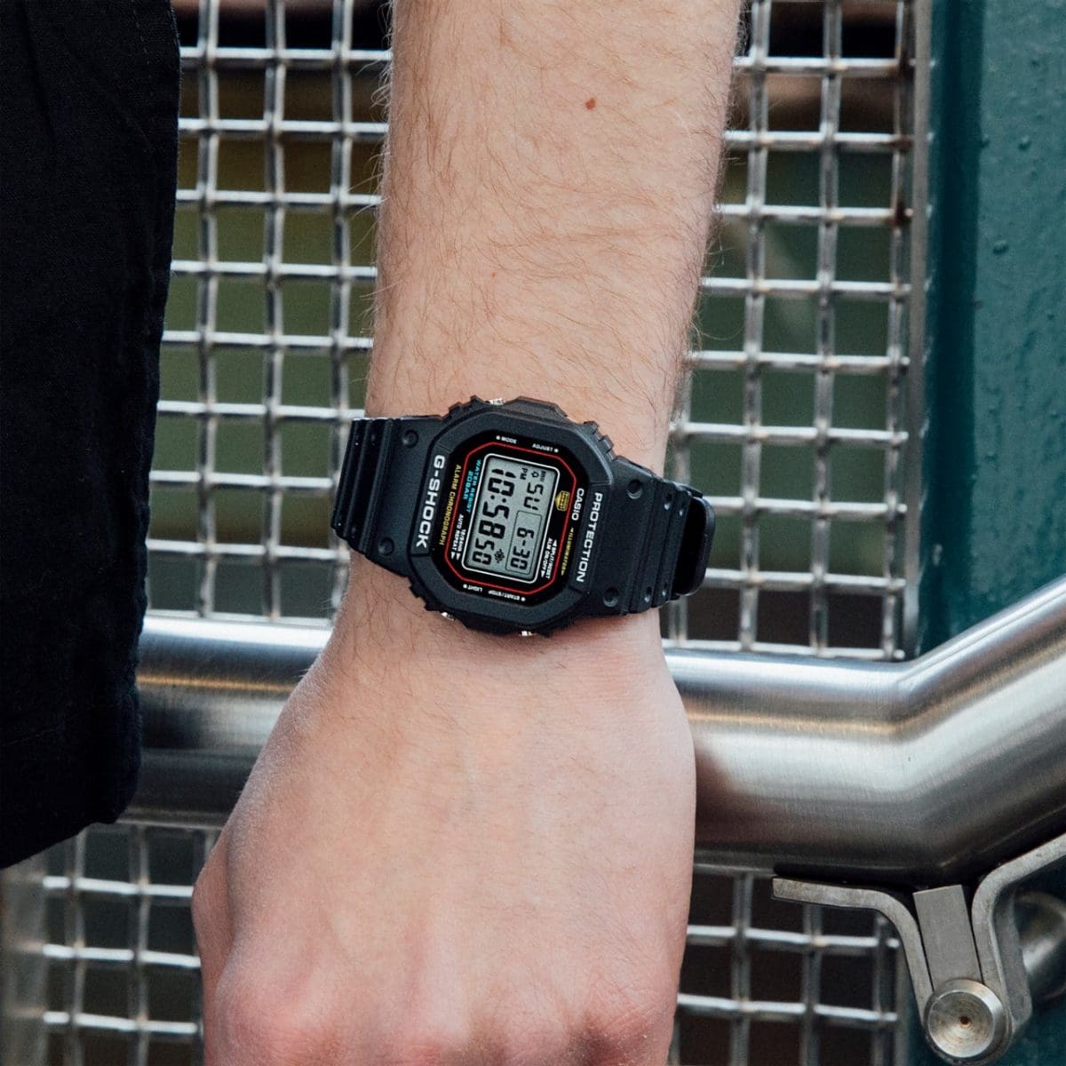 DW5600RL-1 | G-SHOCK DIGITAL Black | CASIO