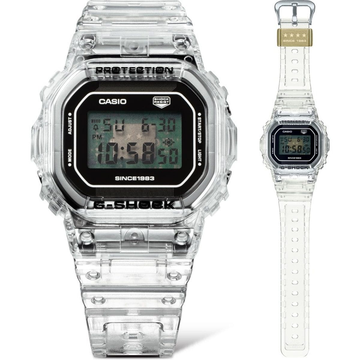 DW5040RX-7 | G-SHOCK 5600 SERIES Transparent color | CASIO