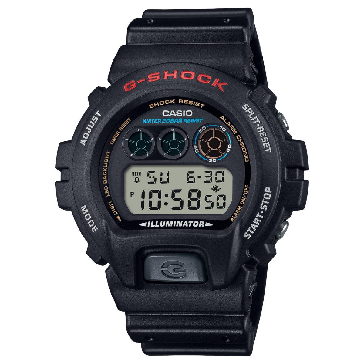 DW6900-1V | Digital Black Men's Watch G-SHOCK | CASIO