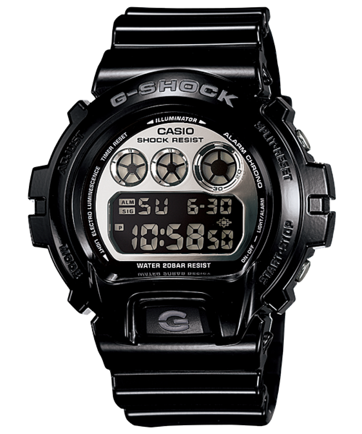 DW6900NB-1 | Black Digital Watch - G-SHOCK | CASIO
