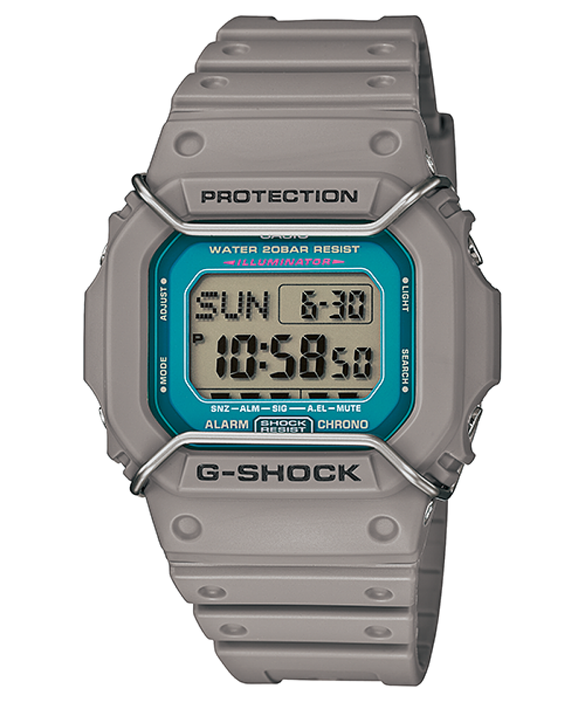DWD5600P-8 | Gray Digital Watch - G-SHOCK | CASIO