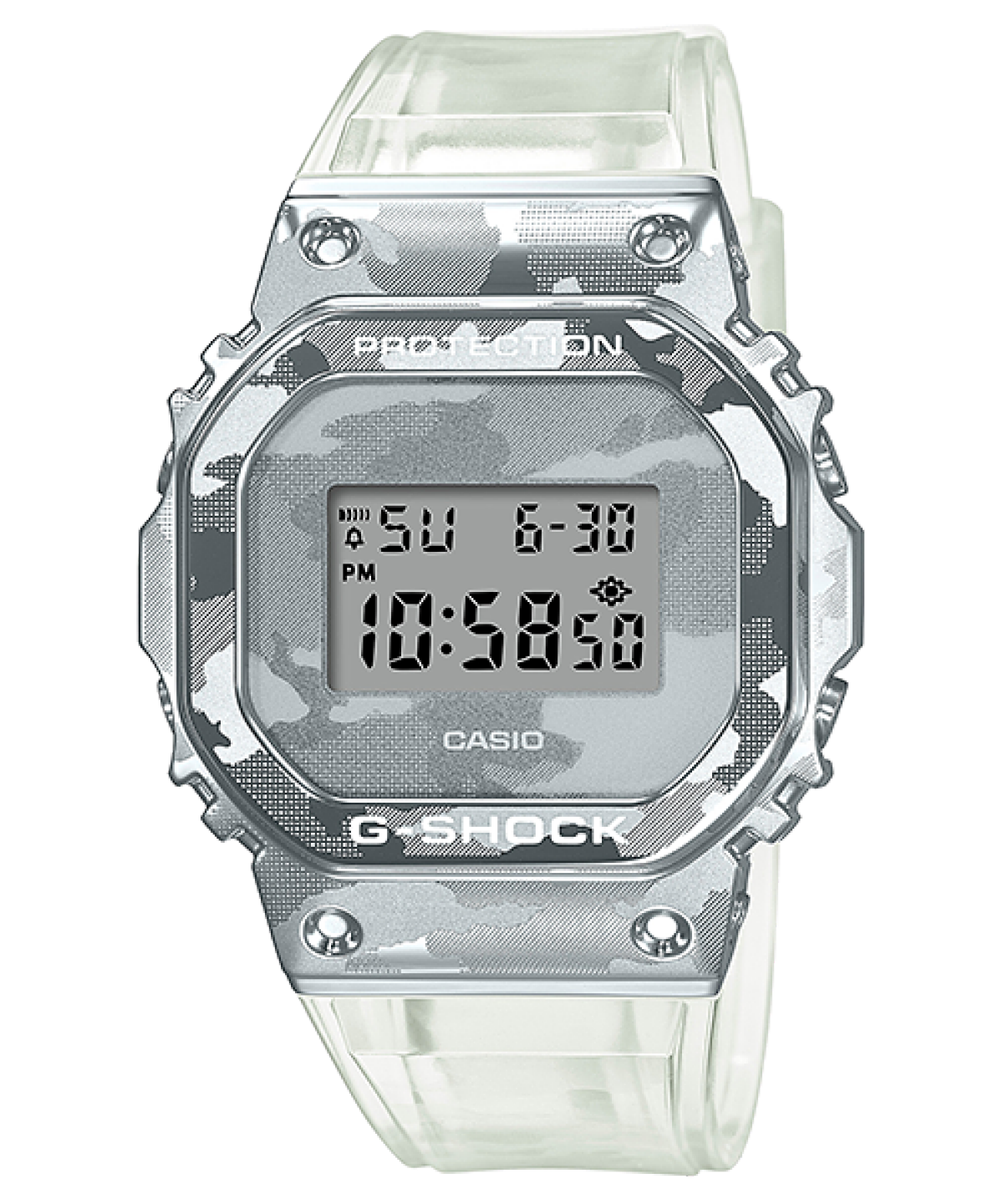 GM5600SCM-1 | G-SHOCK G-STEEL Silver | CASIO