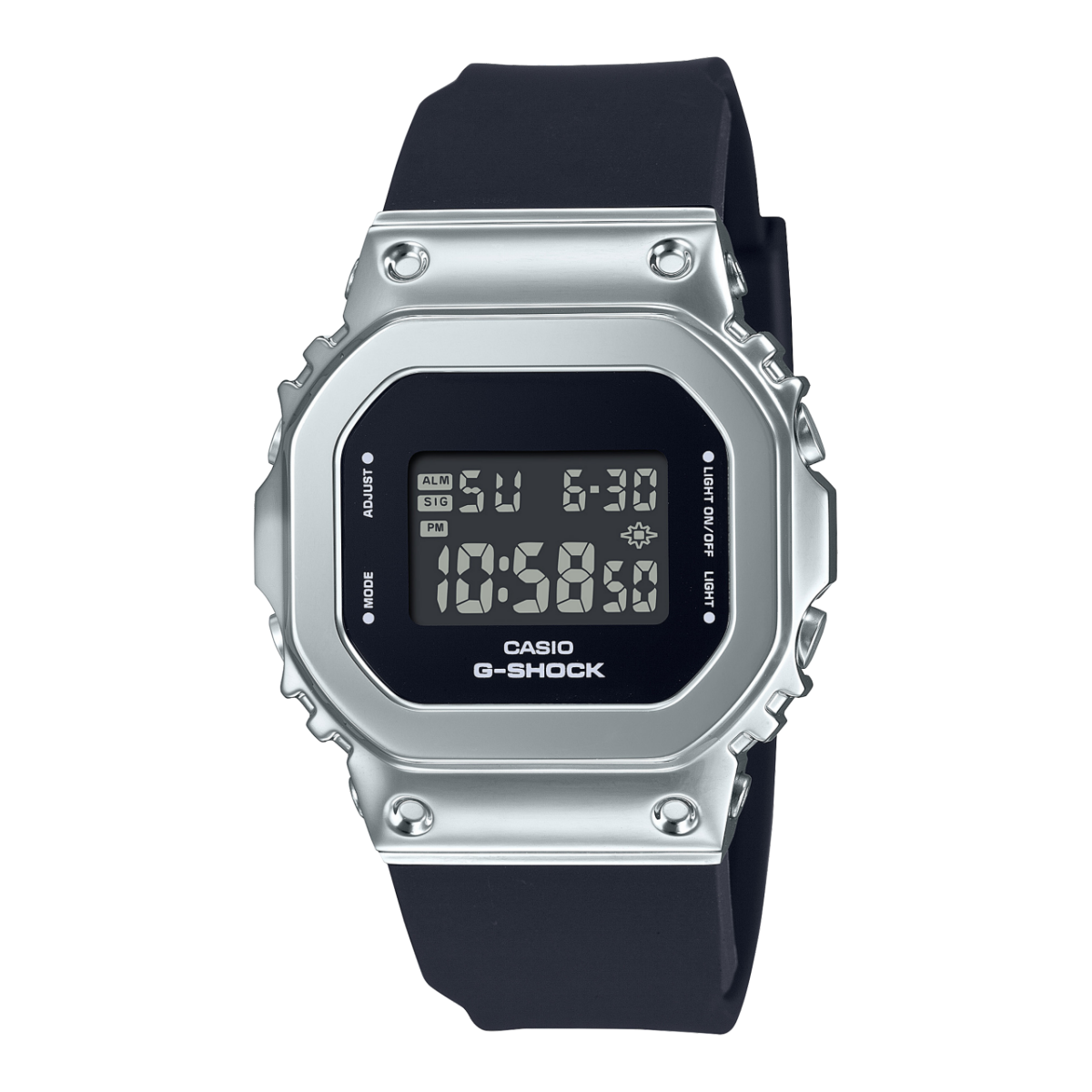 GMS5600-1 | G-SHOCK Metal Covered Silver | CASIO