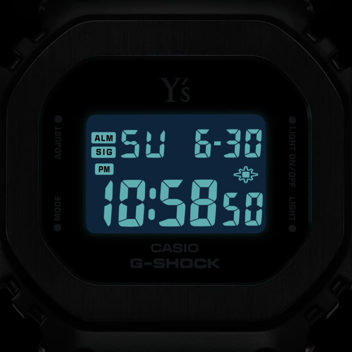 GMS5600YS-1 | G-SHOCK DIGITAL Black | CASIO