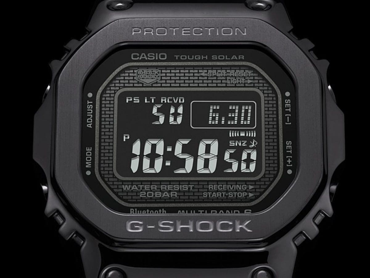 GMWB5000GD-1 | Digital Black Bluetooth Men's Watch G-SHOCK | CASIO