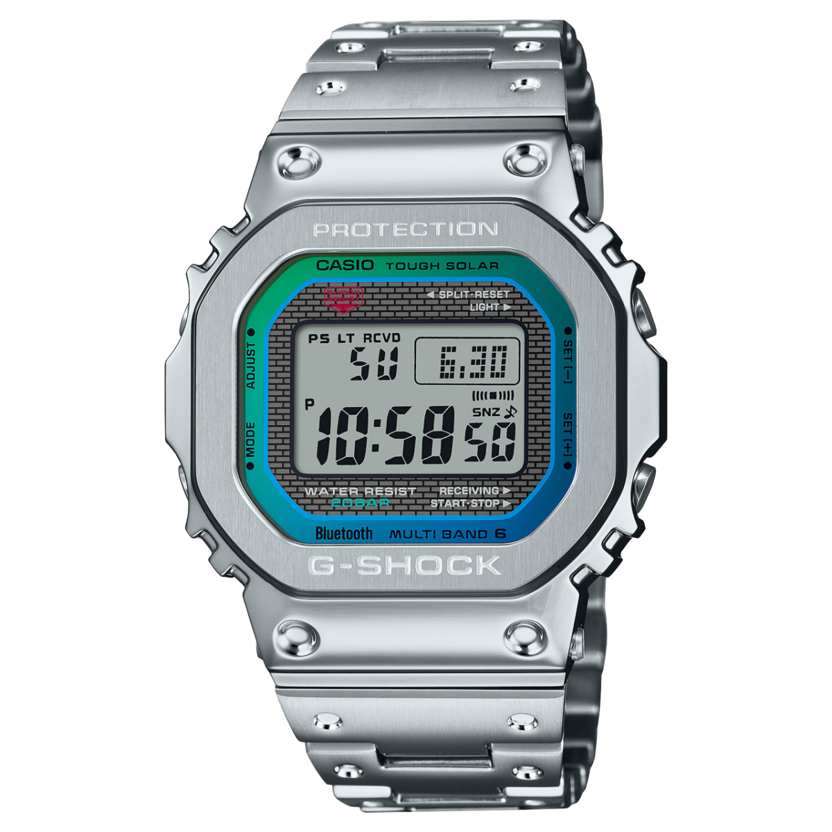 GMWB5000PC-1 | G-SHOCK FULL METAL Silver | CASIO