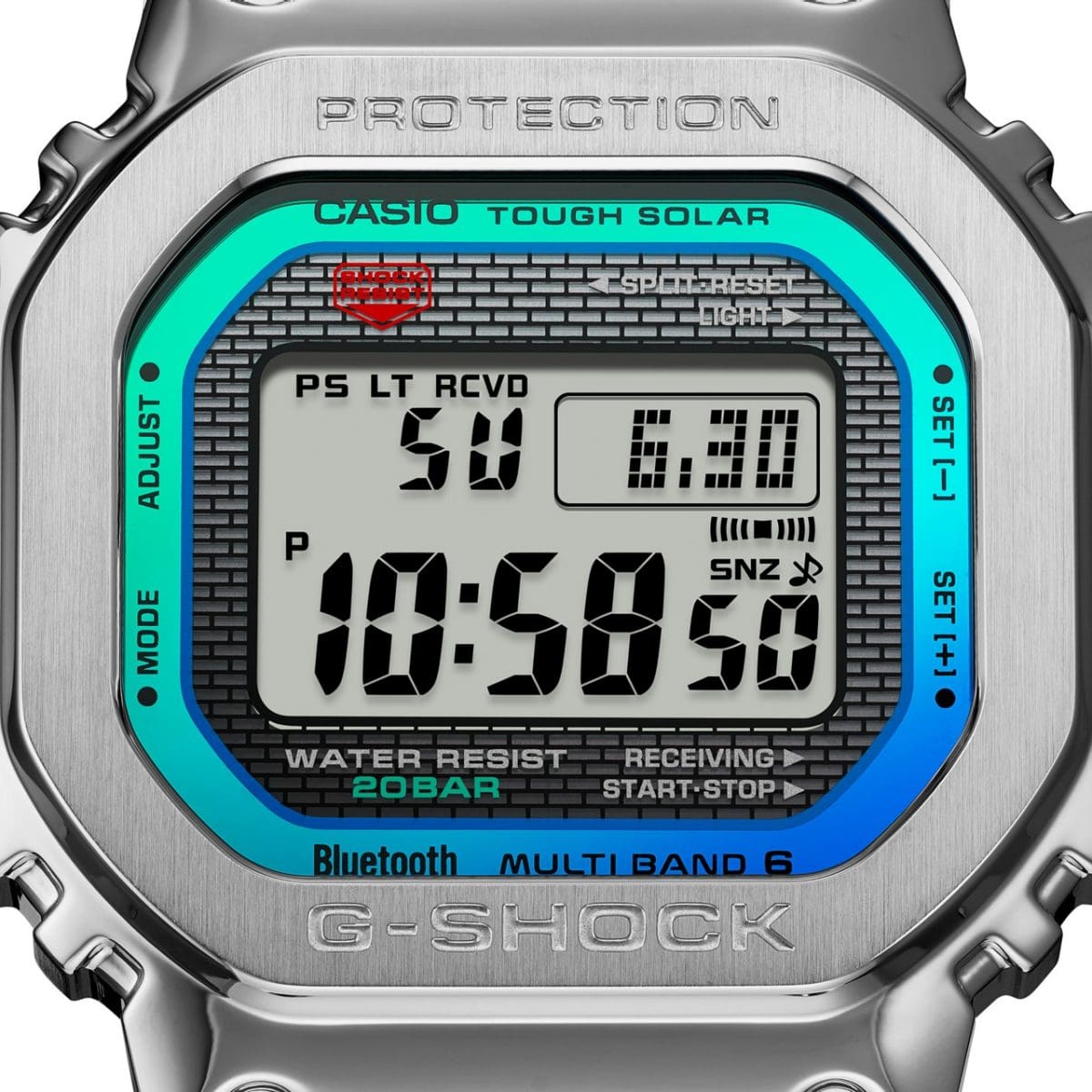 GMWB5000PC-1 | G-SHOCK FULL METAL Silver | CASIO