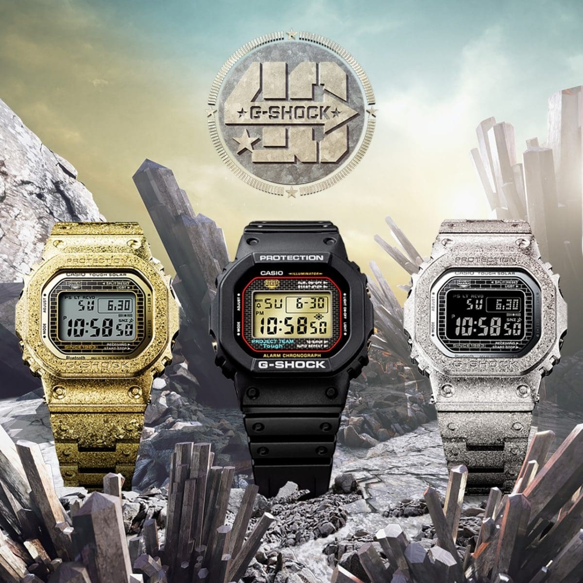 GMWB5000PG-9 | G-SHOCK FULL METAL Gold | CASIO