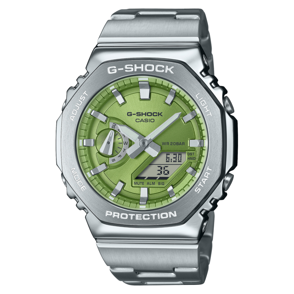 GM2110D-3A | Metal G-SHOCK Green Dial Watch | Casio G-SHOCK