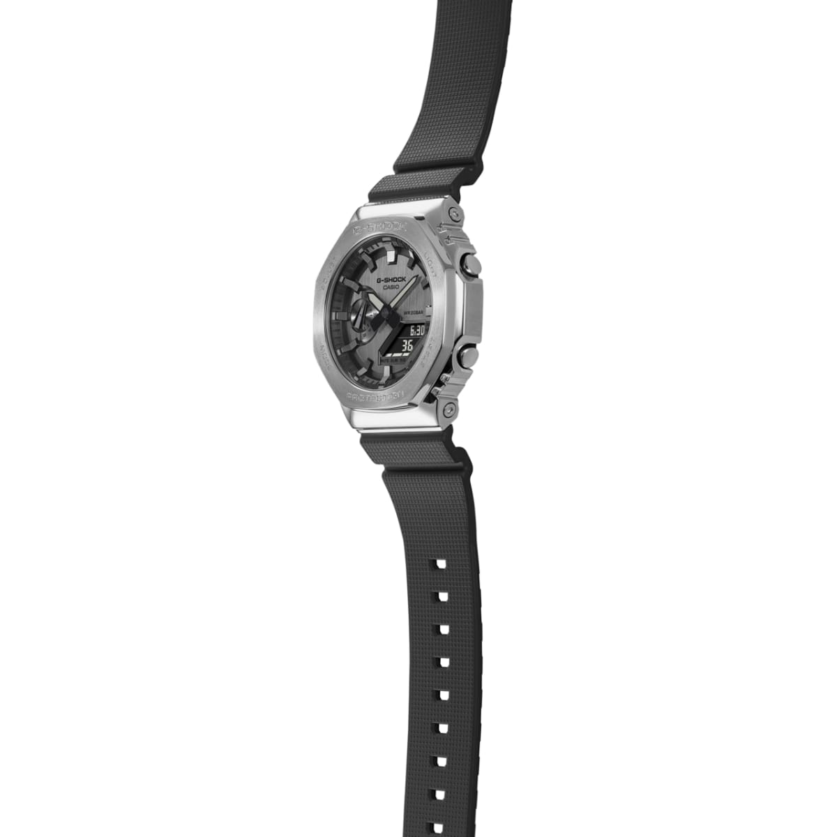 GM2100-1A | Black/Silver Steel Metal Watch | Casio G-SHOCK