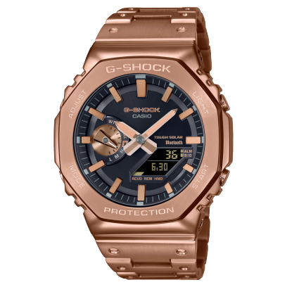 GMB2100GD-5A | Rose Gold Full Metal Watch - G-SHOCK | CASIO