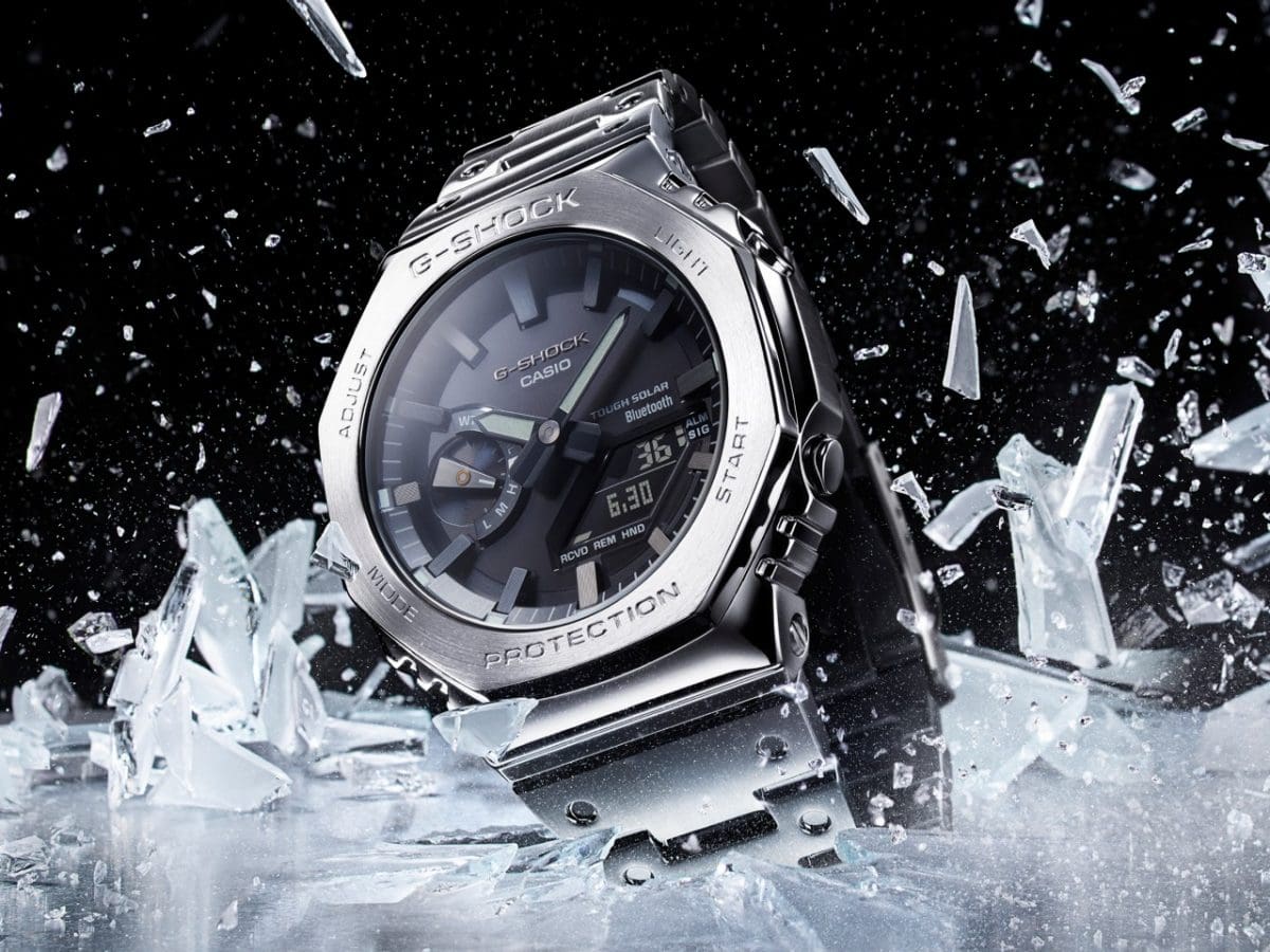 GMB2100D-1A | Silver Full-Metal Watch | Casio G-SHOCK