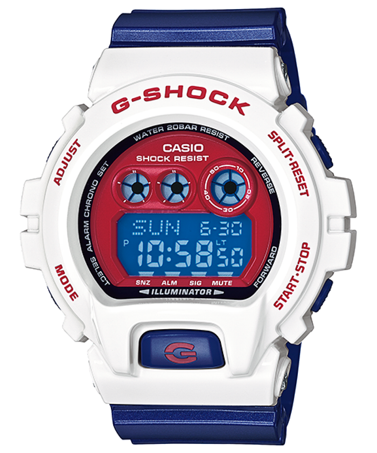 GDX6900CS-7 | G-SHOCK DIGITAL Red | CASIO