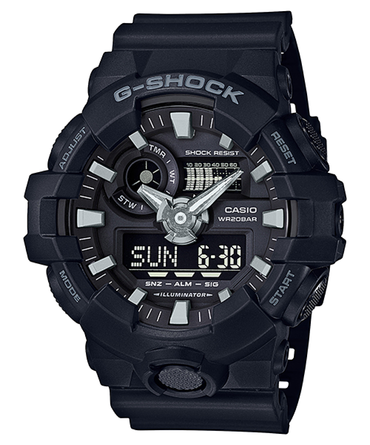 GA700-1B | Black Analog-digital Watch - G-SHOCK | CASIO