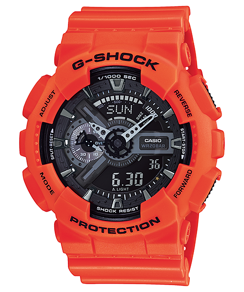 GA110MR-4A | G-SHOCK ANALOG-DIGITAL Orange | CASIO