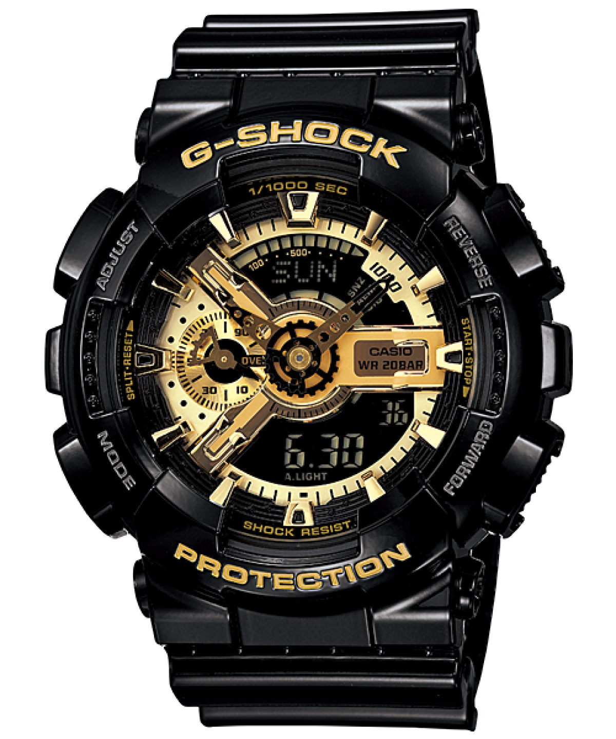 GA110GB-1A | Digital Gold Men's Watch G-SHOCK | CASIO