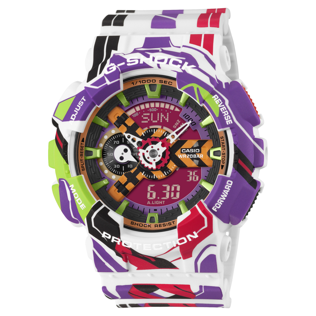 GA110EVA307A | G-SHOCK ANALOG-DIGITAL Multi color | CASIO