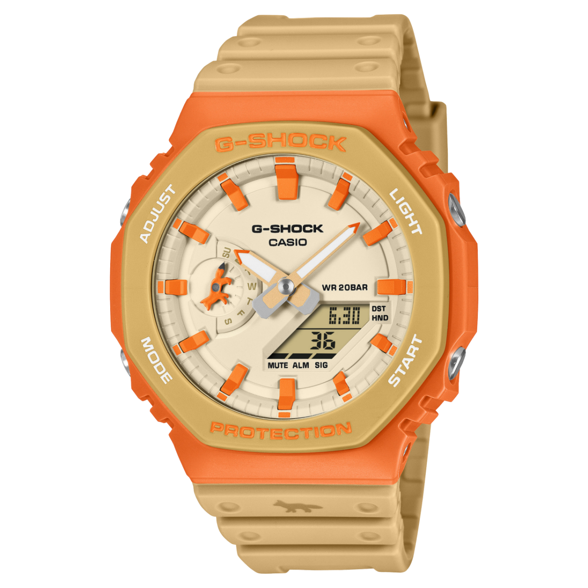GA2110MK-5A | G-SHOCK ANALOG-DIGITAL Orange | CASIO