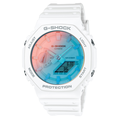 GA2100TL-7A | White Casio GA2100 Summer Watch | Casio G-SHOCK