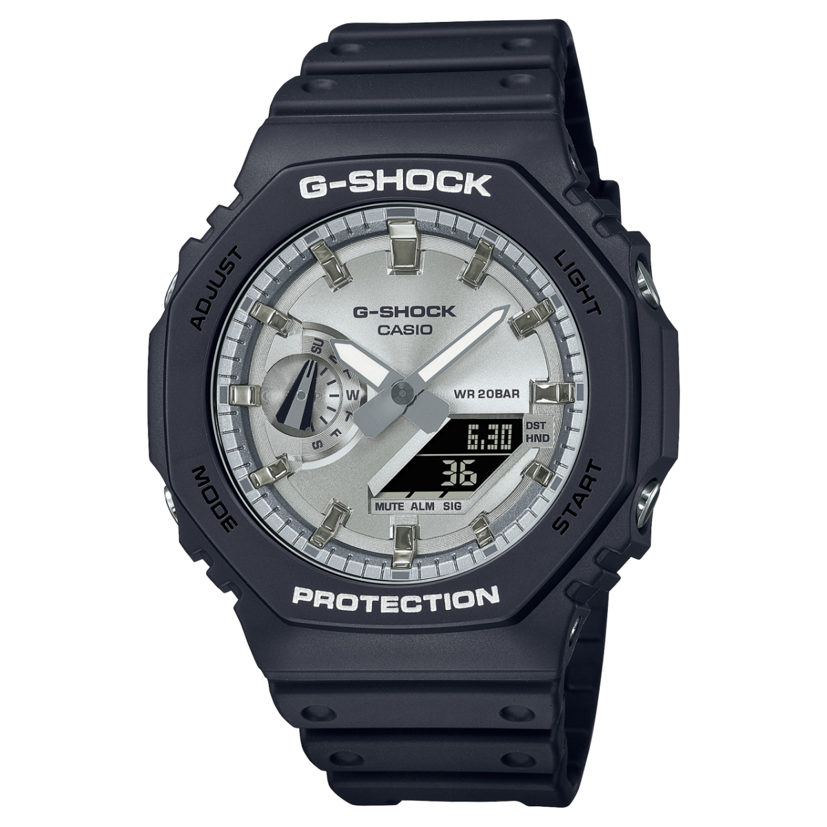 GA2100SB-1A | G-SHOCK 2100 Series Black | CASIO