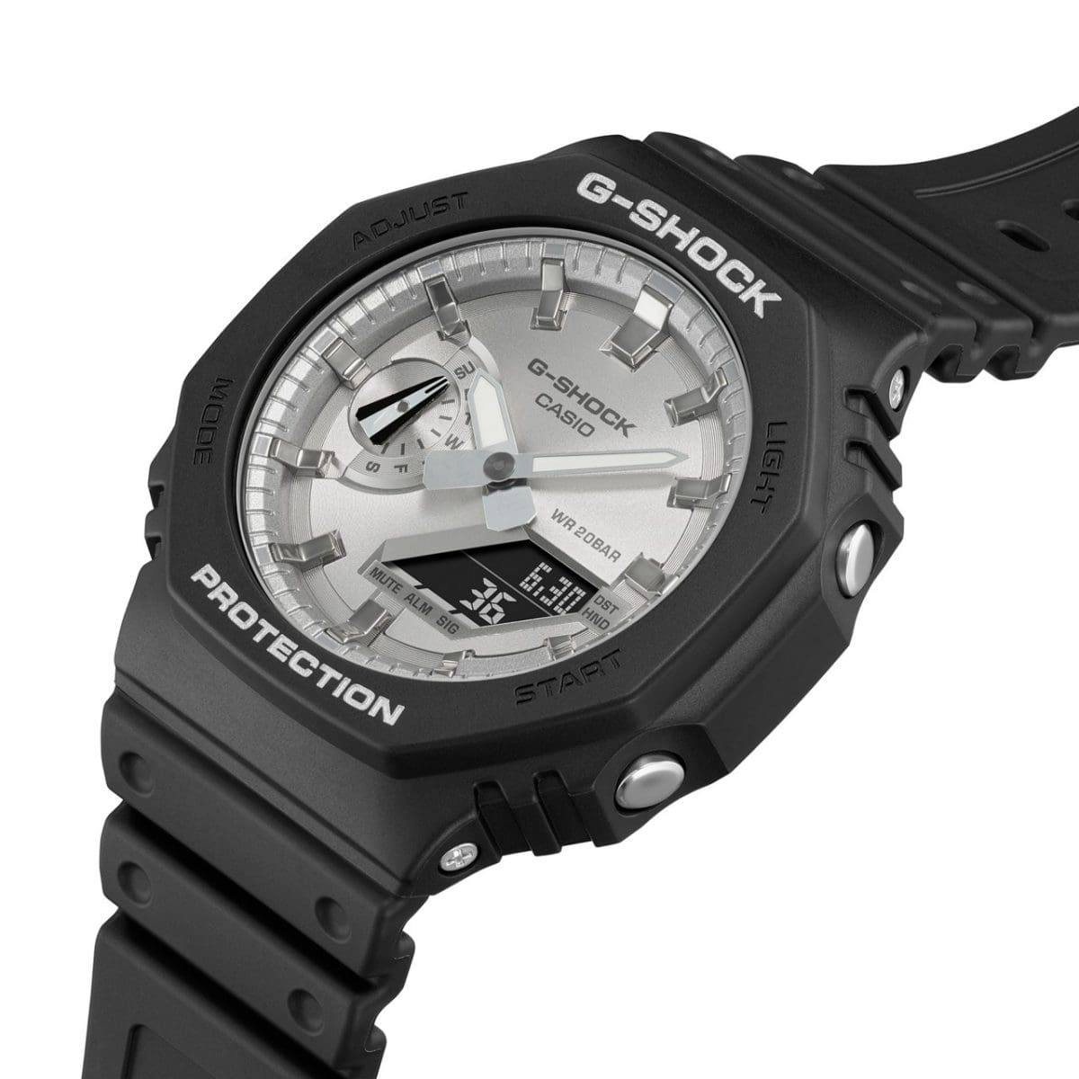 GA2100SB-1A | G-SHOCK 2100 Series Black | CASIO