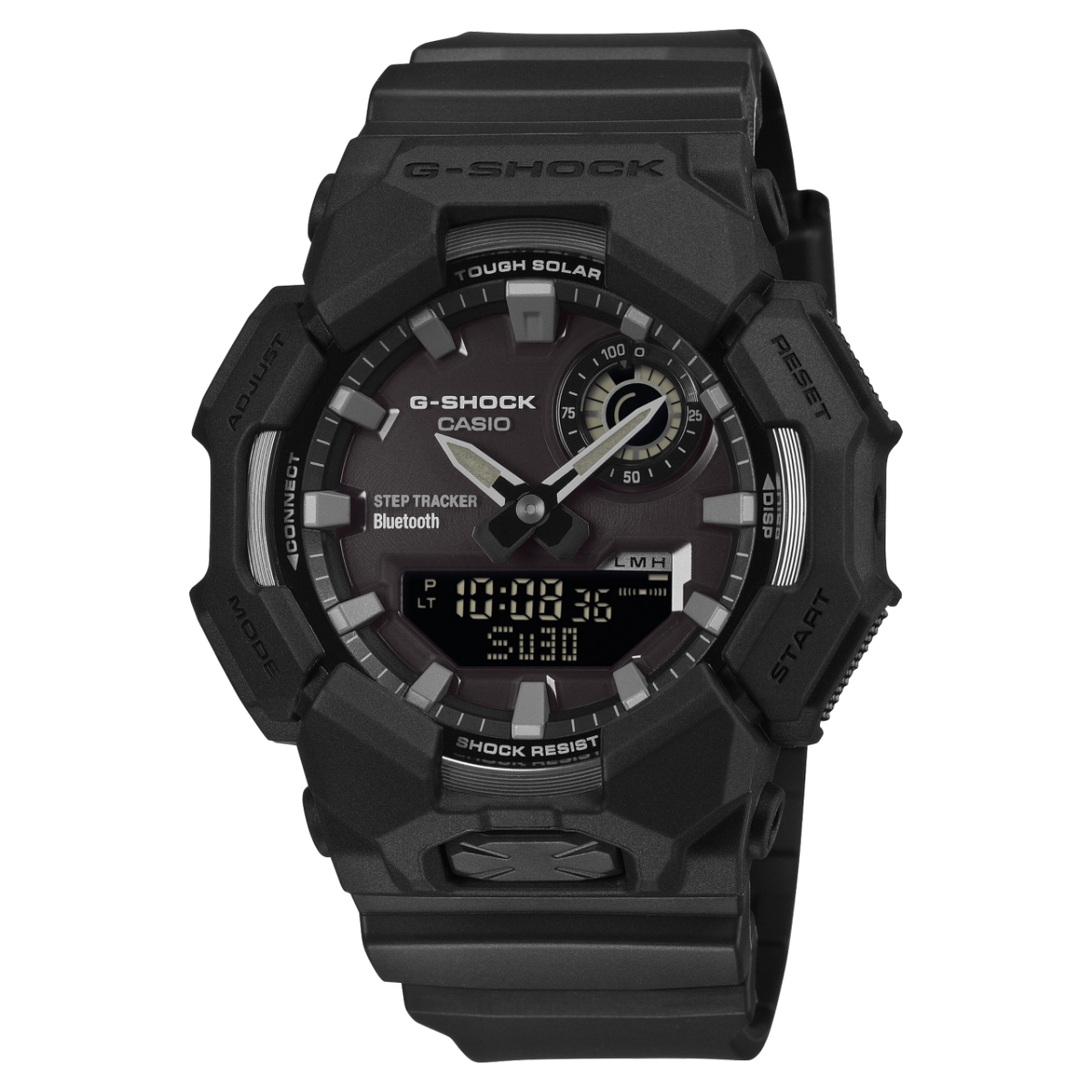 GAB010-1A1 | G-SHOCK ANALOG-DIGITAL Black | CASIO