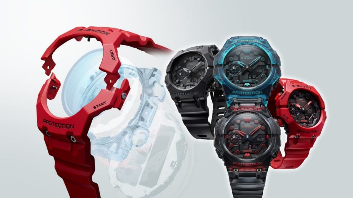GAB001G-1A | G-SHOCK ANALOG-DIGITAL Transparent color | CASIO