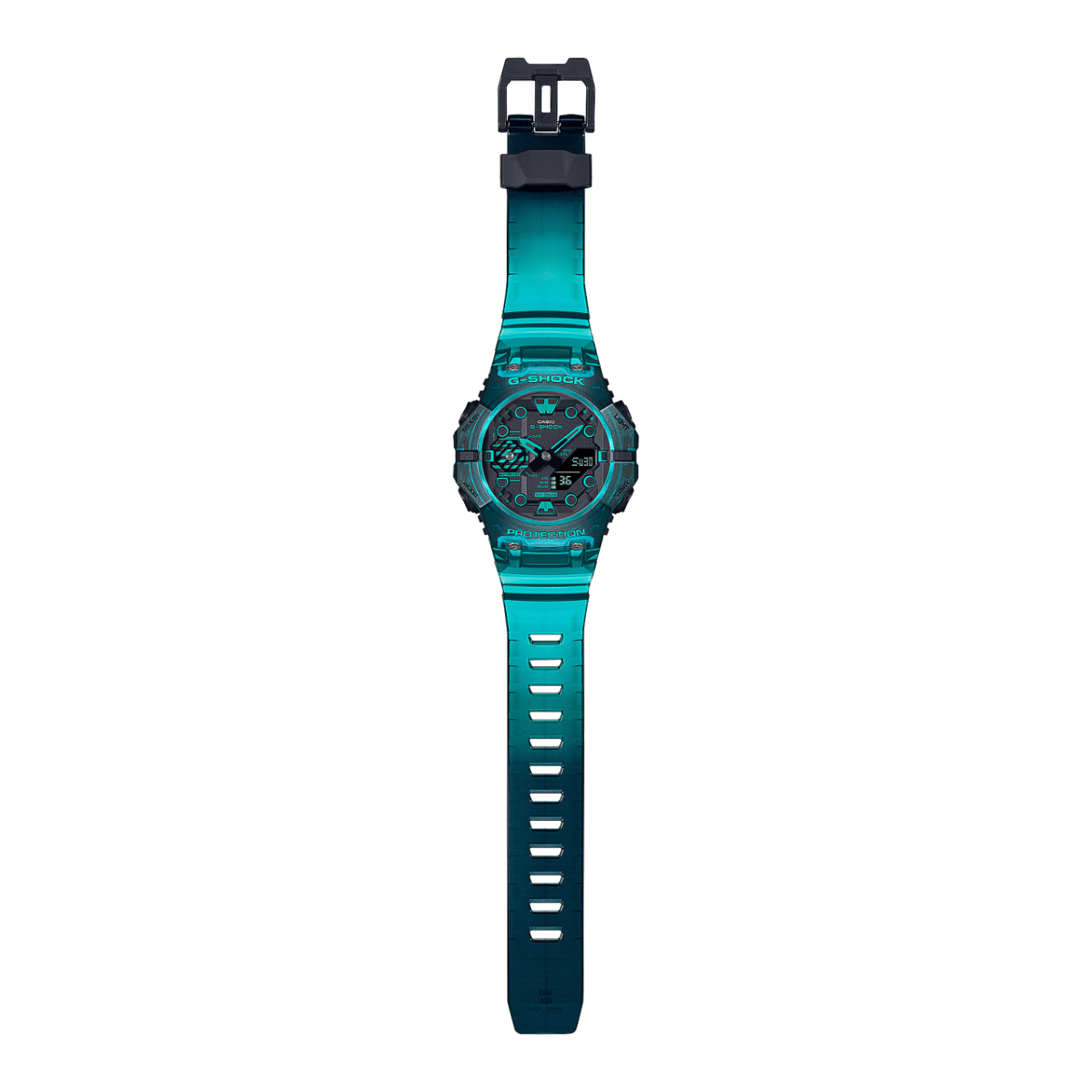 GAB001G-2A | G-SHOCK ANALOG-DIGITAL Transparent color | CASIO