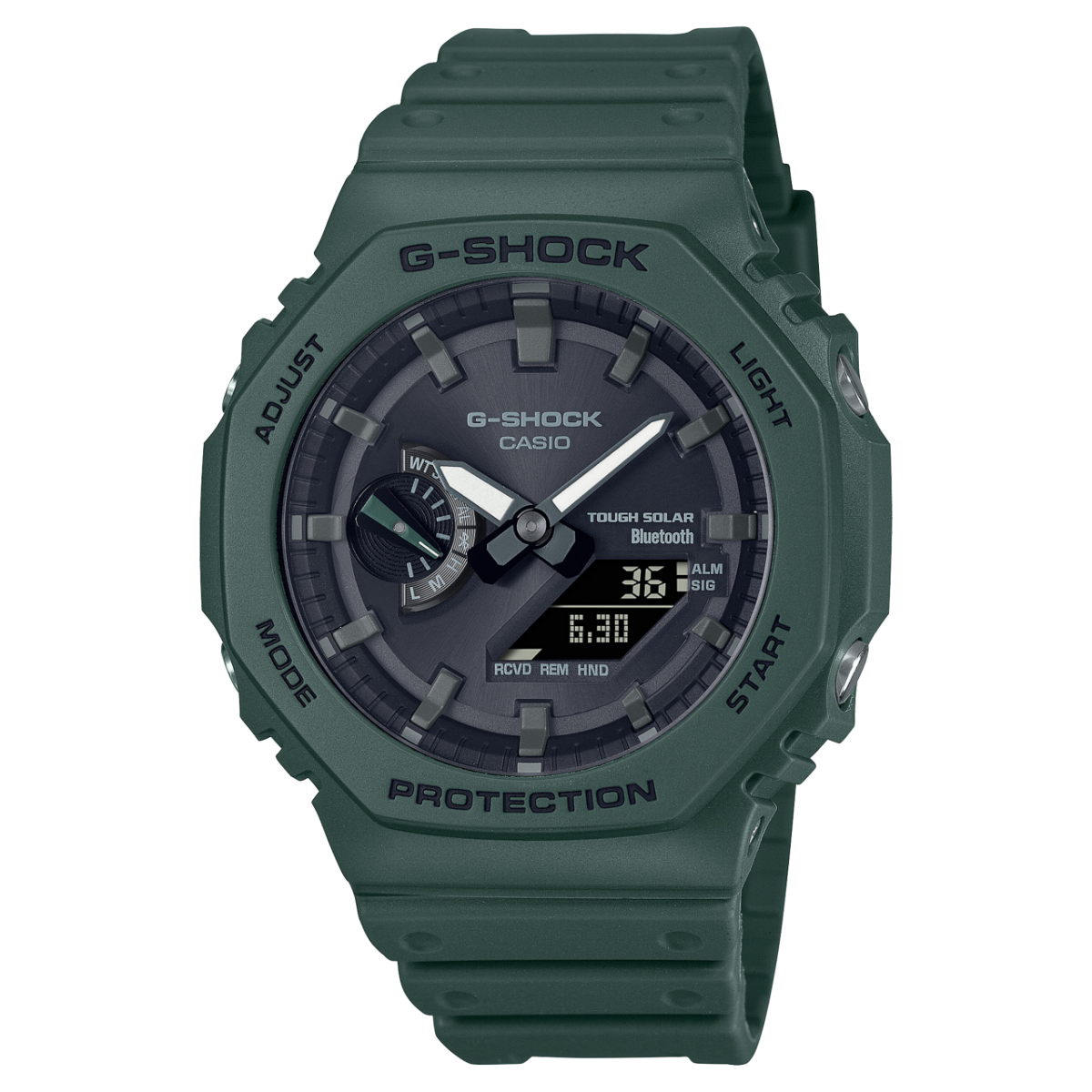 GAB2100-3A | Green Analog-Digital Men's Watch - G-SHOCK | CASIO