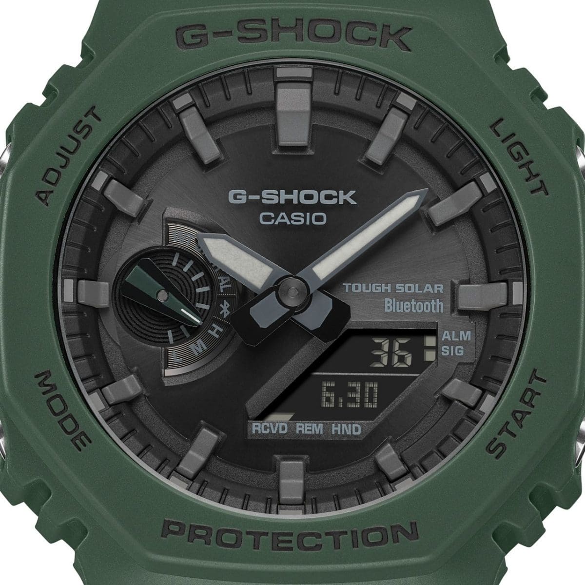 GAB2100-3A | Green Analog-Digital Men's Watch - G-SHOCK | CASIO