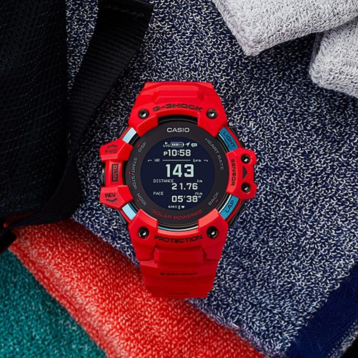 GBDH1000-4 | Red Move Watch - G-SHOCK | CASIO