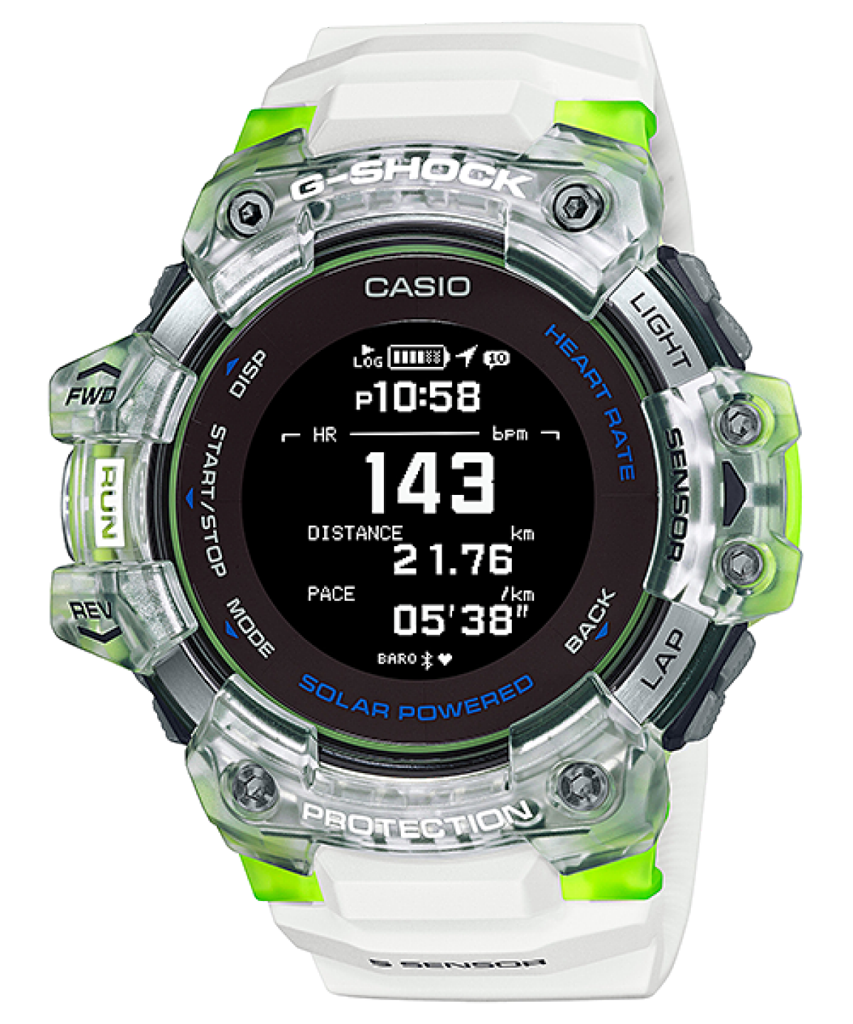 GBDH1000-7A9 | G-SHOCK G-SHOCK MOVE Transparent color | CASIO