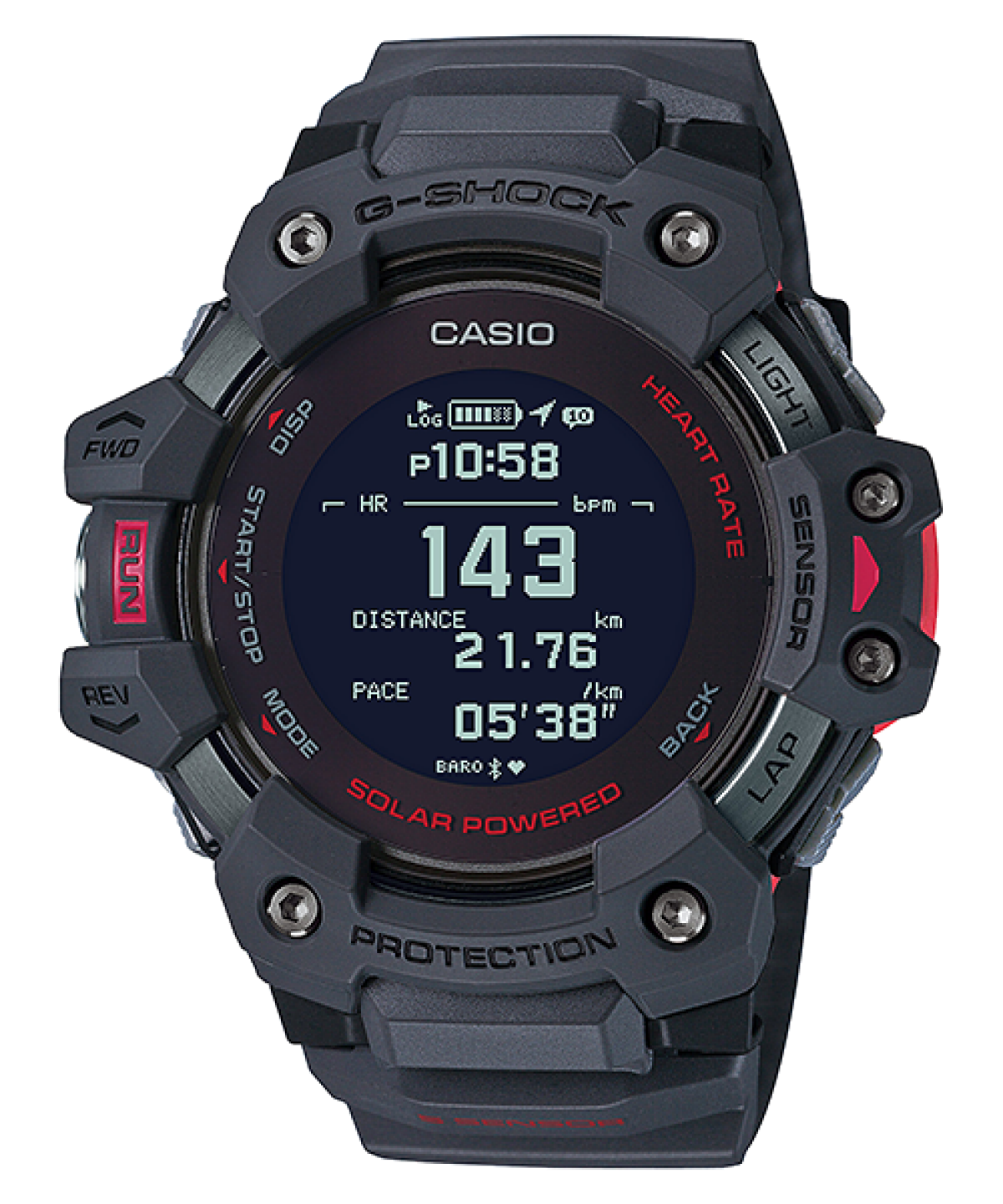 GBDH1000-8 | G-SHOCK G-SHOCK MOVE Black | CASIO